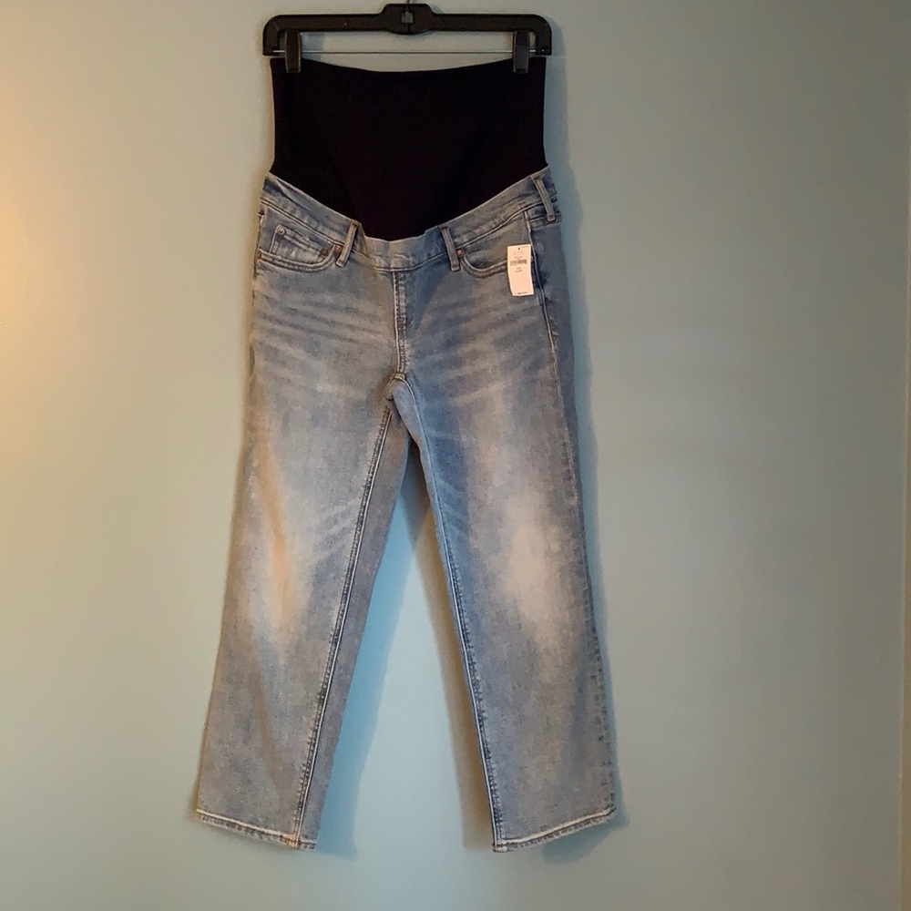 GAP Maternity Denim Straight Leg